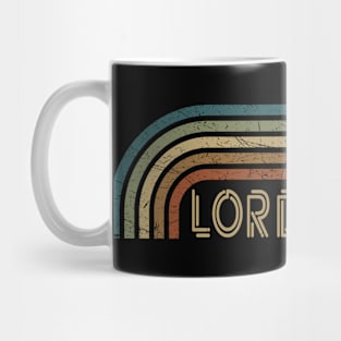 Lords of Acid Retro Stripes Mug